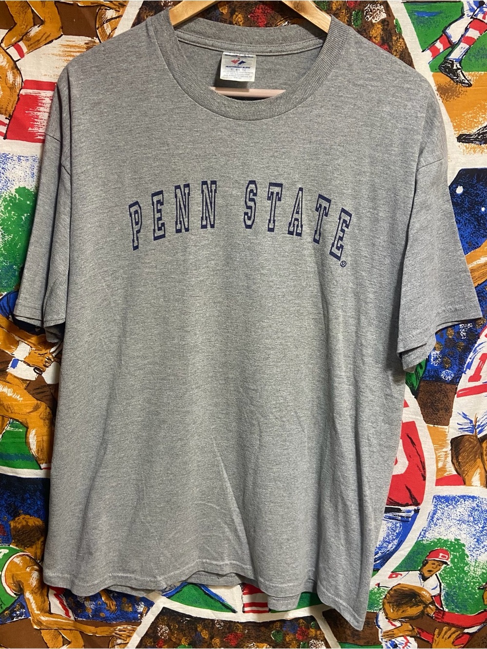 Vintage Penn State Gray Short Sleeve Tee